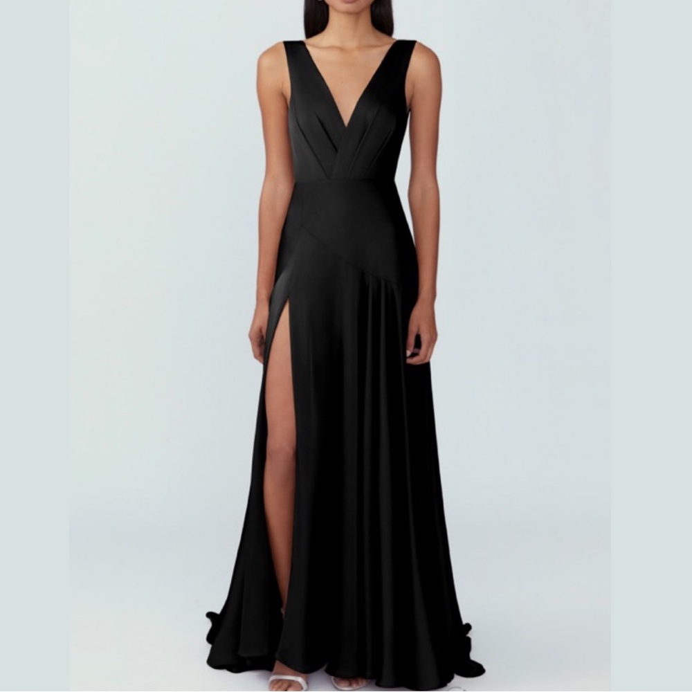 Fame and Partners Black Maxi Dress